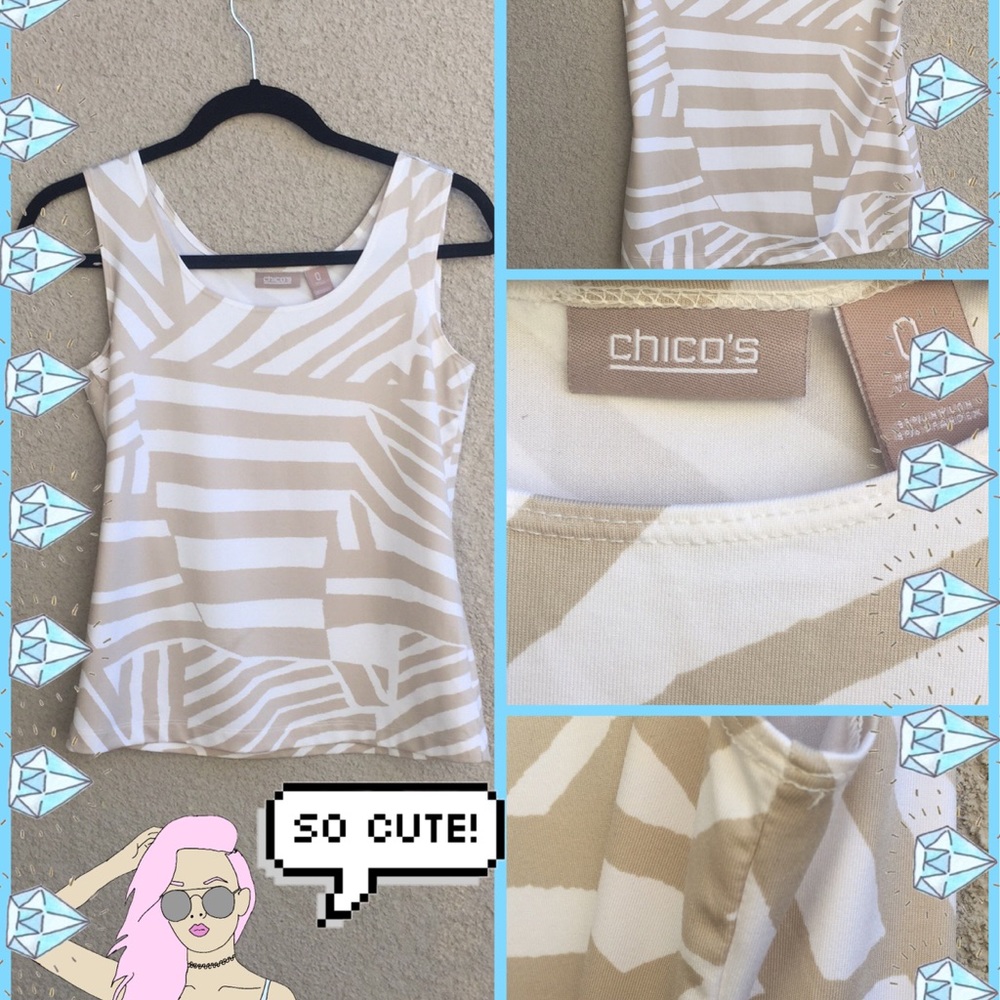 ✨Chico’s Sleeveless Top - Size S or 0✨